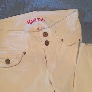 HardTail white cropped jeans sz 30 EUC/ fitslike27